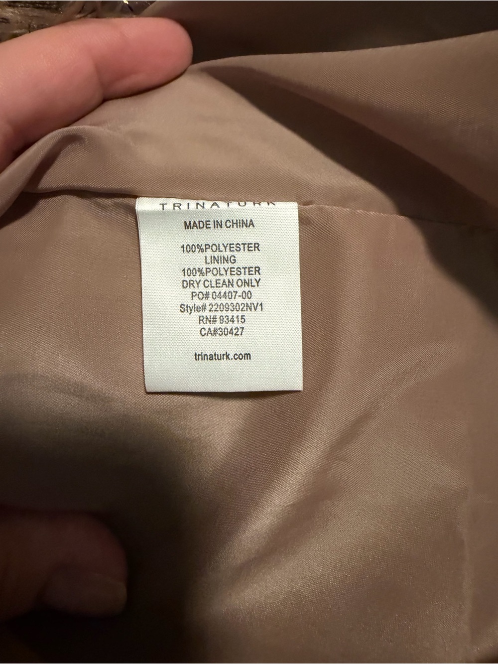 Trina Turk Dress size 2 NWT - Picture 5 of 6